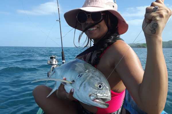 Kayak Playa Potrero and Fishing Tour