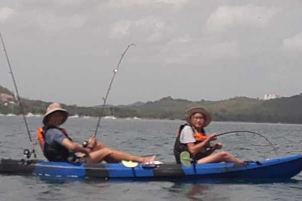 Kayak Playa Potrero and Fishing Tour