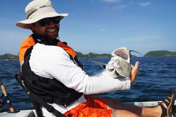Kayak Playa Potrero and Fishing Tour