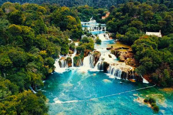 Krka Waterfalls and &Scaron;ibenik PRIVATE TOUR