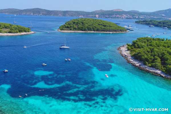 10 HVAR Beaches in 1 day tour