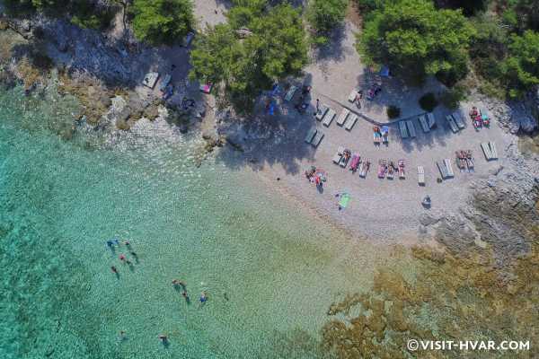10 HVAR Beaches in 1 day tour