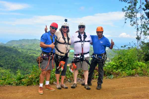 Canopy Zip-Line Tour Los Sue&ntilde;os