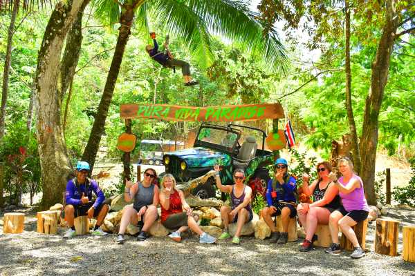 Canopy Zip-Line Tour Los Sue&ntilde;os