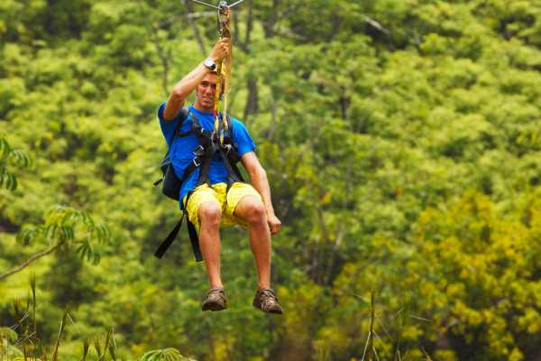 Canopy Zip-Line Tour Los Sue&ntilde;os
