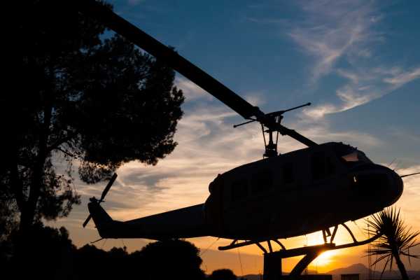 Helicopter to Tabacon Resort