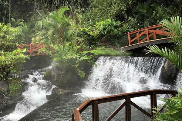 Helicopter to Tabacon Resort