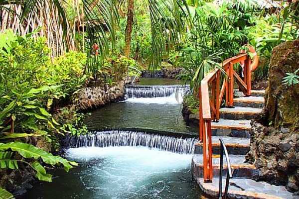 Helicopter to Tabacon Resort