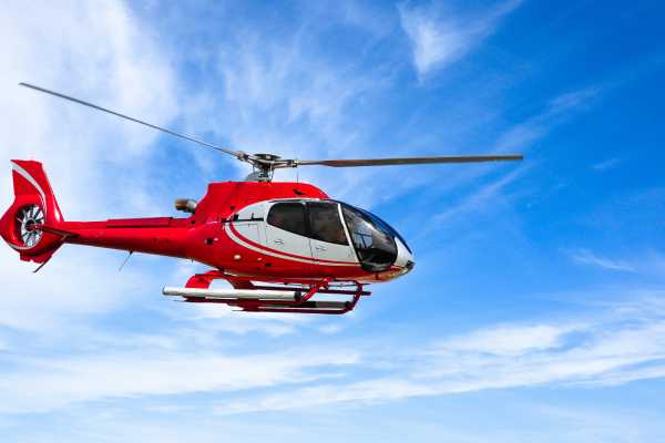 Helicopter to Tabacon Resort