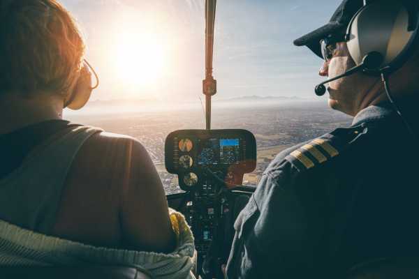 Helicopter to Tabacon Resort