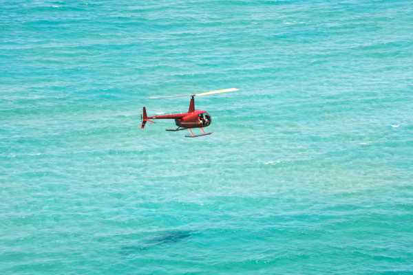 Helicopter to Tabacon Resort