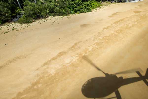 Helicopter to Tabacon Resort