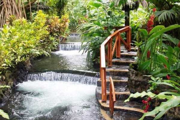 Helicopter to Tabacon Resort