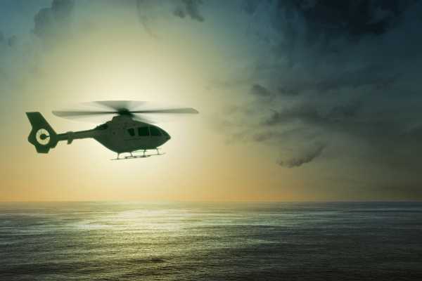 Helicopter to Tabacon Resort