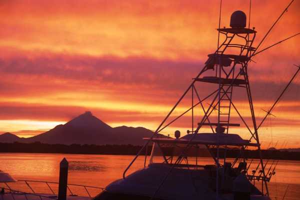 Santorini Fishing Boat