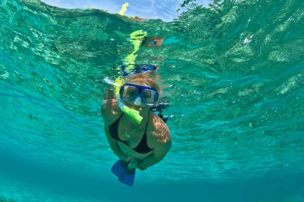 Snorkeling at Dreams Las Mareas