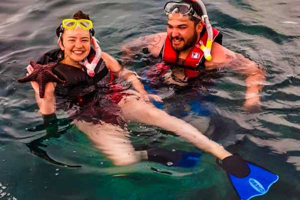 Snorkeling at Dreams Las Mareas