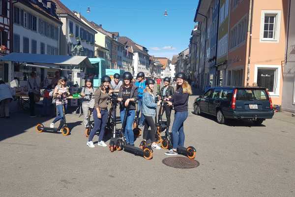 Individuelle E-Scooter Tour Winterthur (f&uuml;r Gruppen)