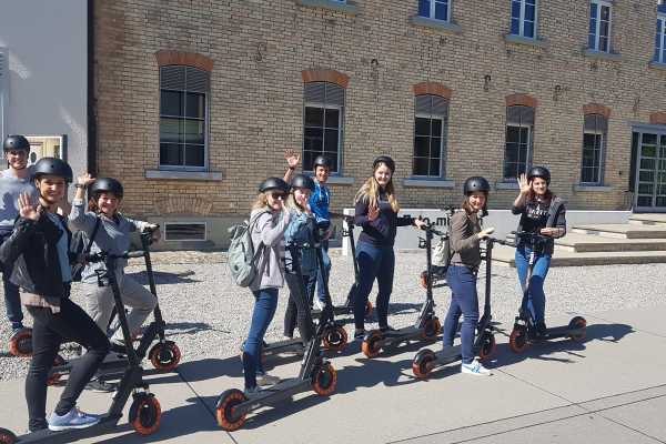 Individuelle E-Scooter Tour Winterthur (f&uuml;r Gruppen)