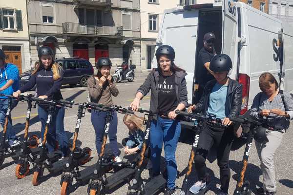 Individuelle E-Scooter Tour Winterthur (f&uuml;r Gruppen)