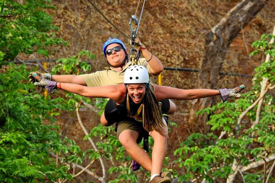 Longest Zipline Costa Rica / Canopy Tour (Ziplining) Arenal Mundo