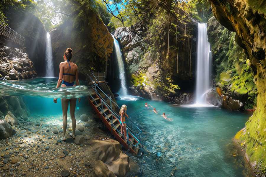 Tour Guanacaste La Orop&eacute;ndola Hot Springs and Waterfalls