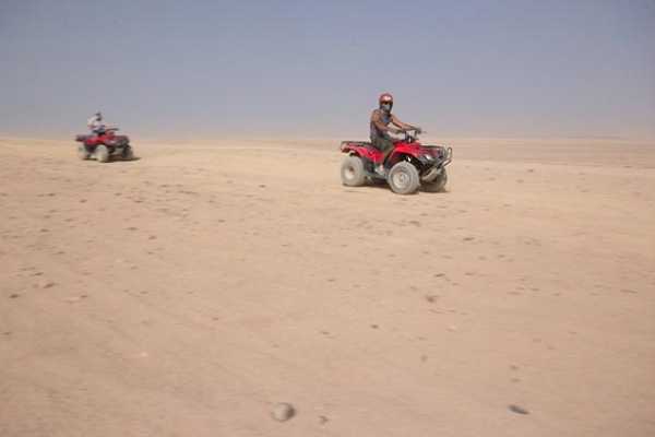 Marsa Alam Sunset Safari trip by quad bike