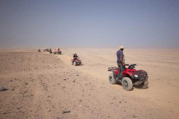 Marsa Alam Sunset Safari trip by quad bike