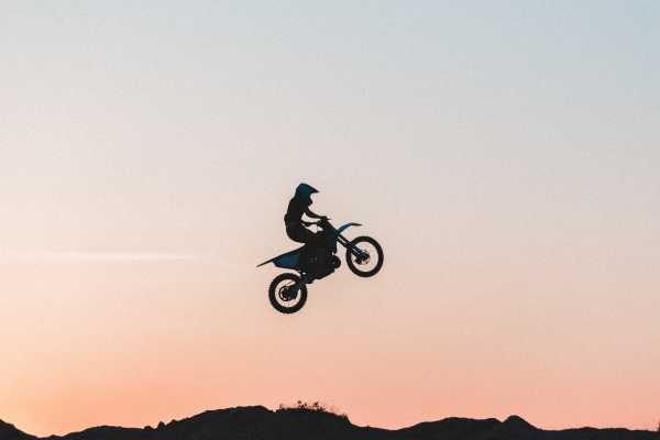 Single Track Dirt Bike Mountain Tour