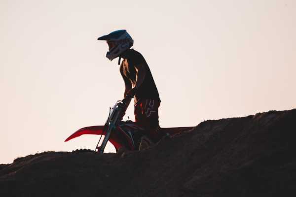 Single Track Dirt Bike Mountain Tour