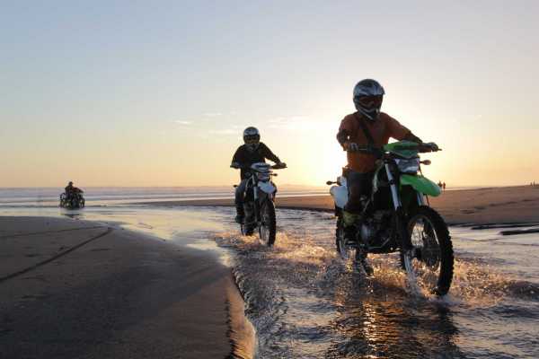 Single Track Dirt Bike Mountain Tour