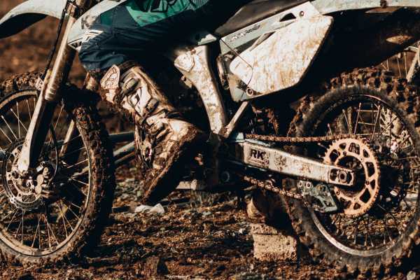 Single Track Dirt Bike Mountain Tour