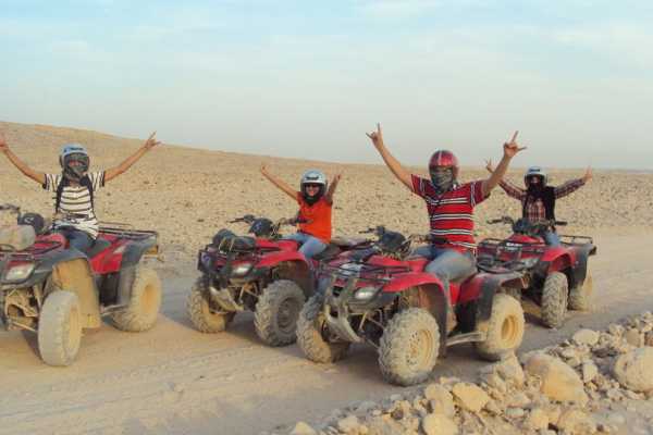 Afternoon Quad Bike Safari Excursion from EL Gouna