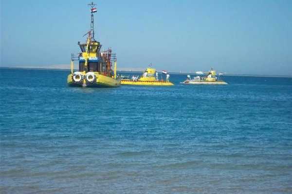 Sindbad Submarine from Soma Bay