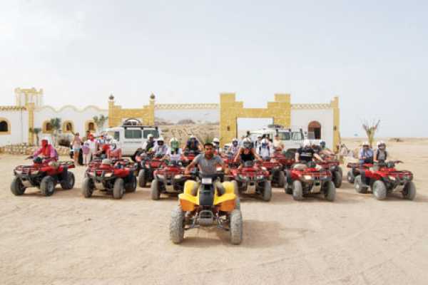 Super Quad Biking trip from Hurghada