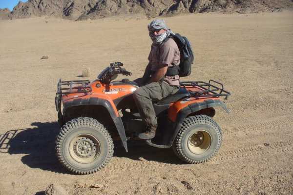 EL GOUNA DESERT MORNING SAFARI EXCIURSION BY QUAD BIKE