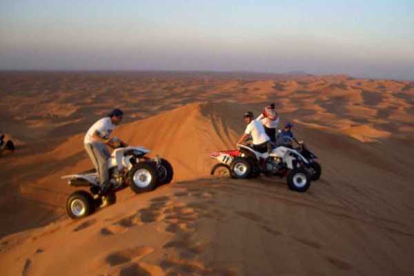 Afternoon quad bike Safari trip from Soma bay