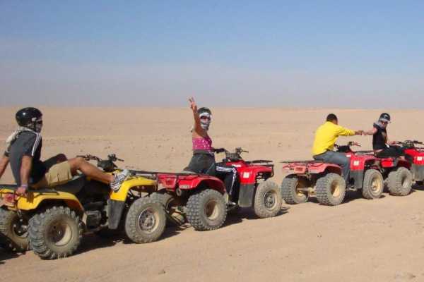 Afternoon quad bike Safari trip from Soma bay