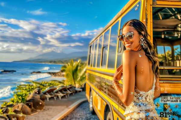 Beach and Pool Crawl Party Bus Tour
