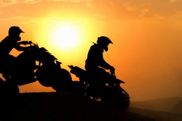 Bonfire Sunset ATV Beach Tour