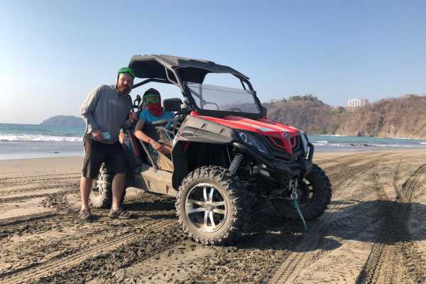 Bonfire Sunset ATV Beach Tour
