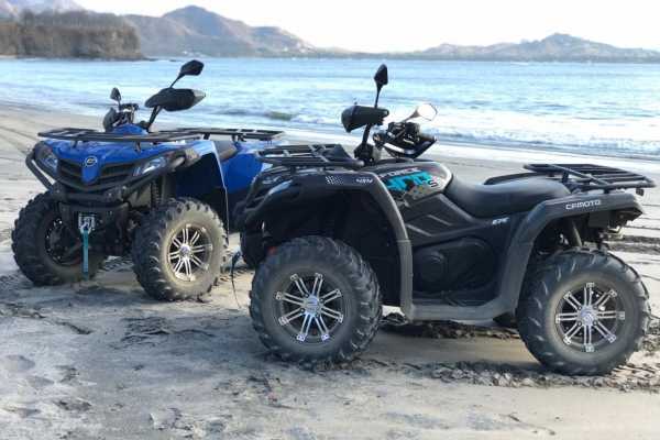 Bonfire Sunset ATV Beach Tour