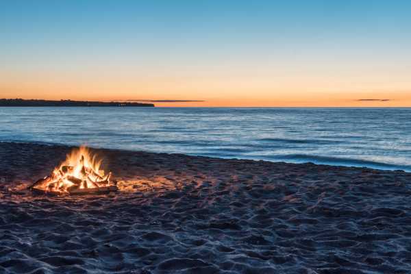 Bonfire Sunset ATV Beach Tour