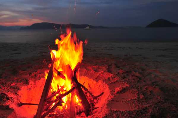 Bonfire Sunset ATV Beach Tour