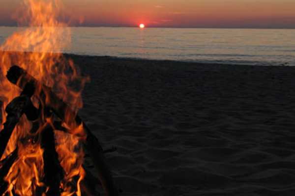 Bonfire Sunset ATV Beach Tour