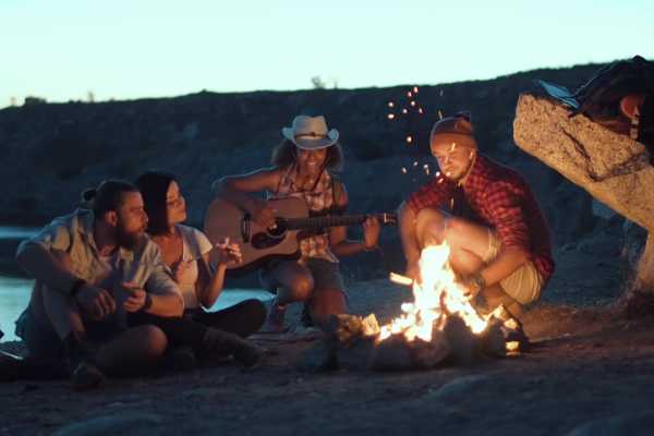 Bonfire Sunset ATV Beach Tour