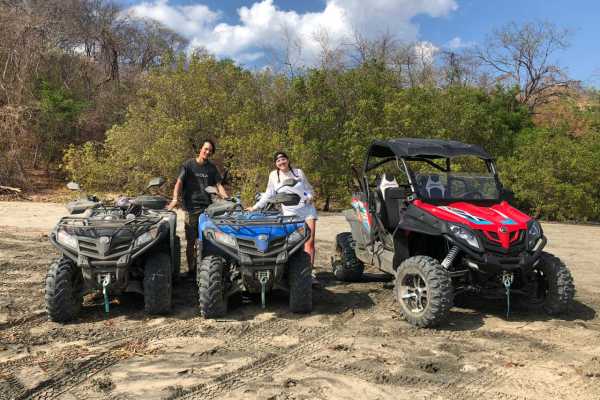 Bonfire Sunset ATV Beach Tour