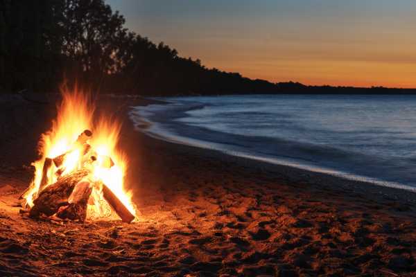 Bonfire Sunset ATV Beach Tour