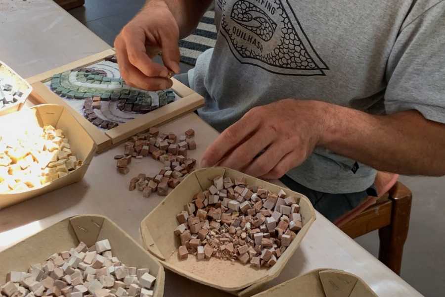 Ravenna Incoming (ERW) Workshop &bdquo;R&ouml;misches Mosaik&ldquo;