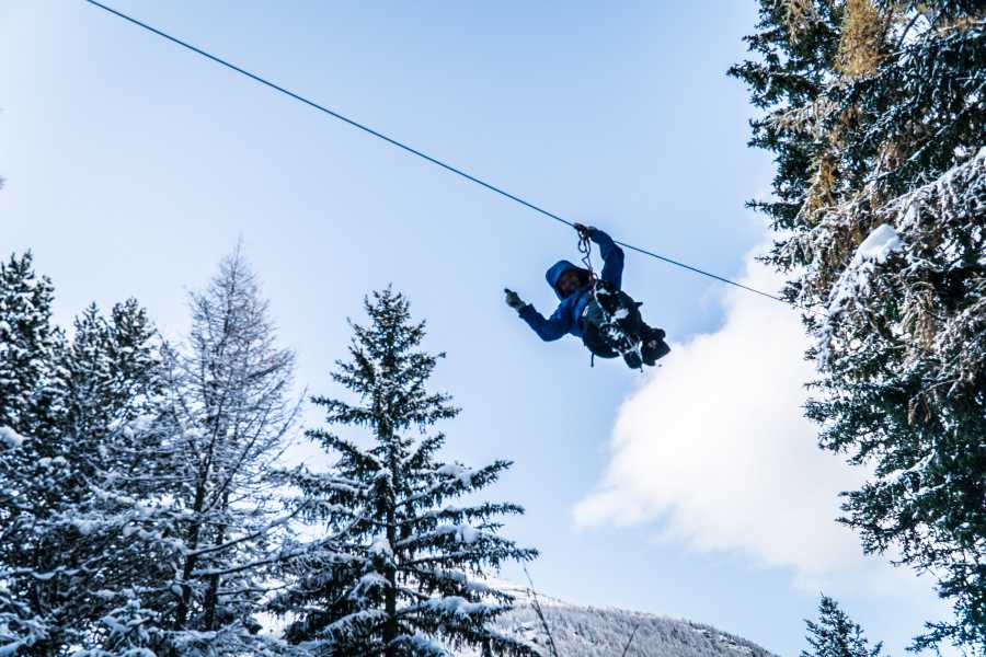 Saas-Fee Guides Zip Lining